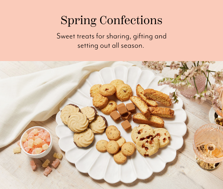 Spring Confections. Sweet treats for sharing, gifting and setting out all season.
